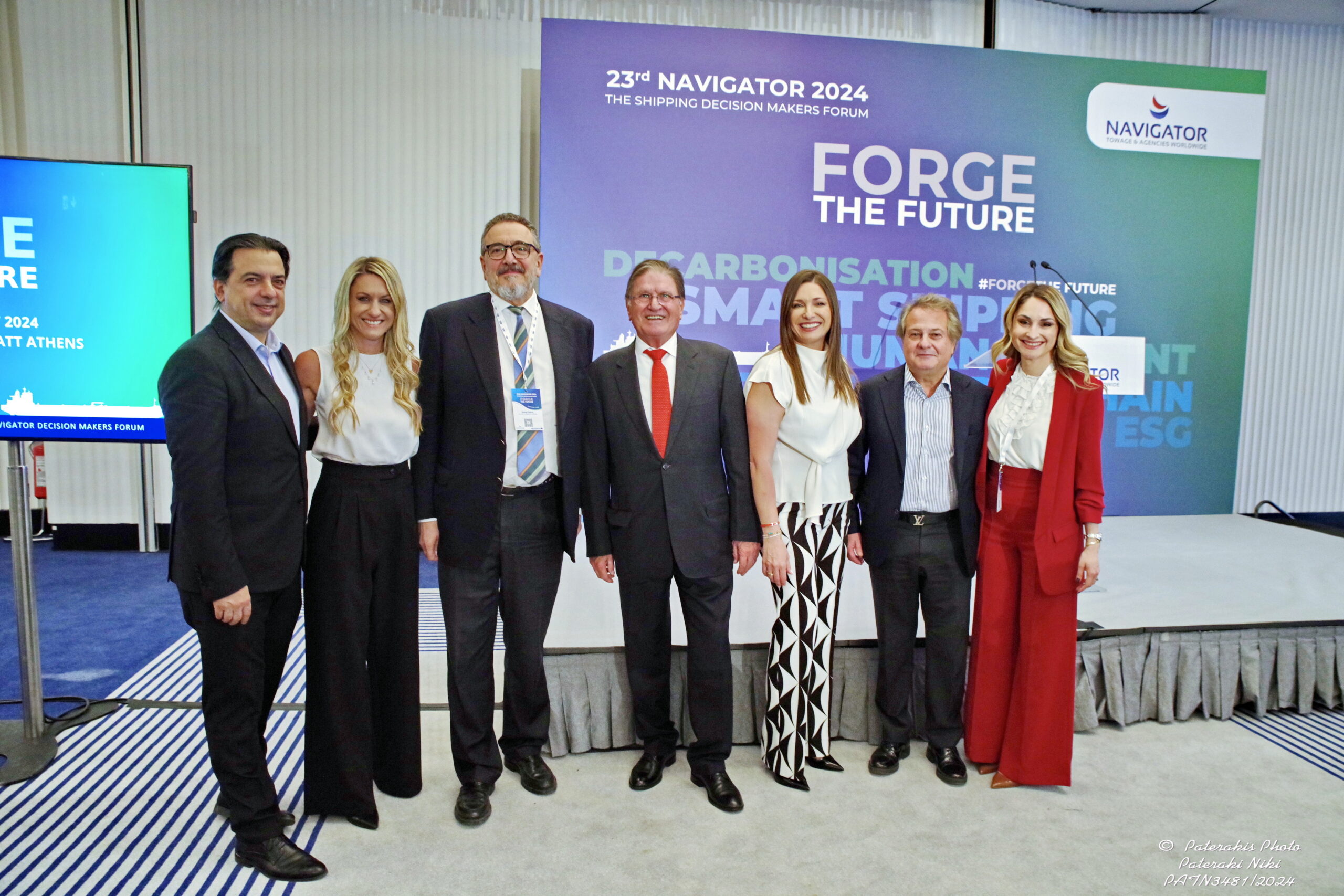 George Alexandratos, Vice President - HELLENIC CHAMBER OF SHIPPING, Christina Bezantakou, co-CEO - NAVIGATOR SHIPPING CONSULTANTS & CEO - KEFI S.A., George Pateras, President - HELLENIC CHAMBER OF SHIPPING, Capt. Dimitris Bezantakos, Founder - NAVIGATOR SHIPPING CONSULTANTS, Danae Bezantakou, CEO - NAVIGATOR SHIPPING CONSULTANTS, Charalampos Simantonis – President, HELLENIC SHORTSEA SHIPOWNERS ASSOCIATION, Olga Bezantakou - Legal Counsel - NAVIGATOR SHIPPING CONSULTANTS